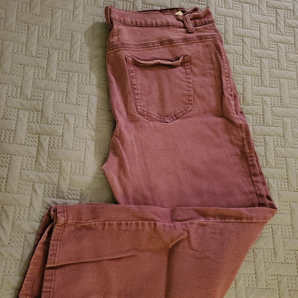 Maroon Skinny Jeans